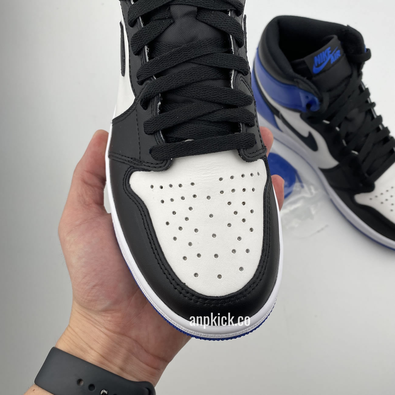 Black and Blue Jordan 1 Fragment 716371-040 Retro 1s