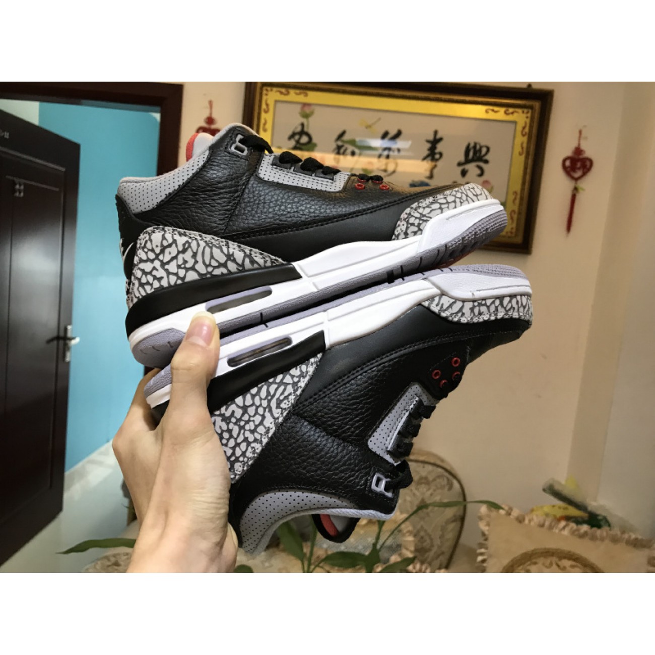 Air Jordan 3 GS Black Cement 854261-001