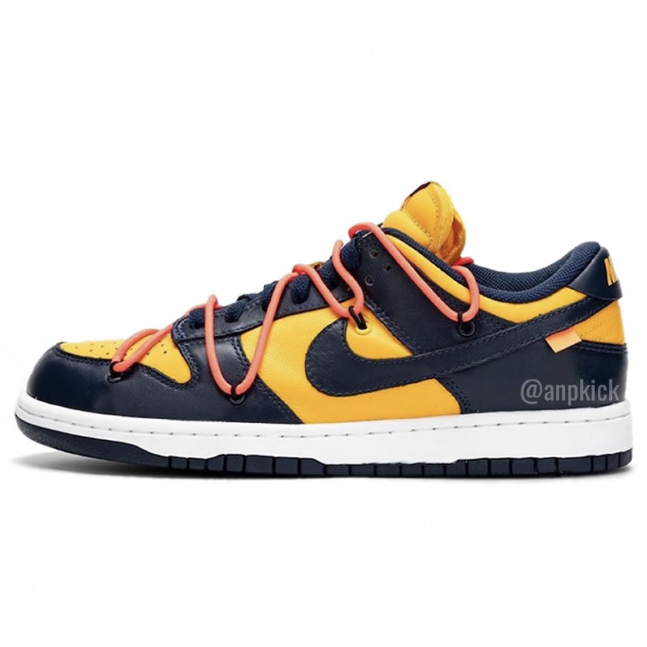 Off-White x Nike Dunk Low University Gold Release Date CT0856-700