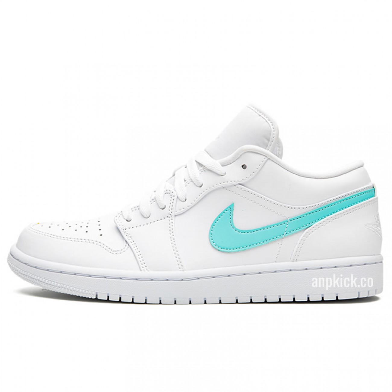 Air Jordan 1 GS Low Multicolor Swoosh CW7033-100