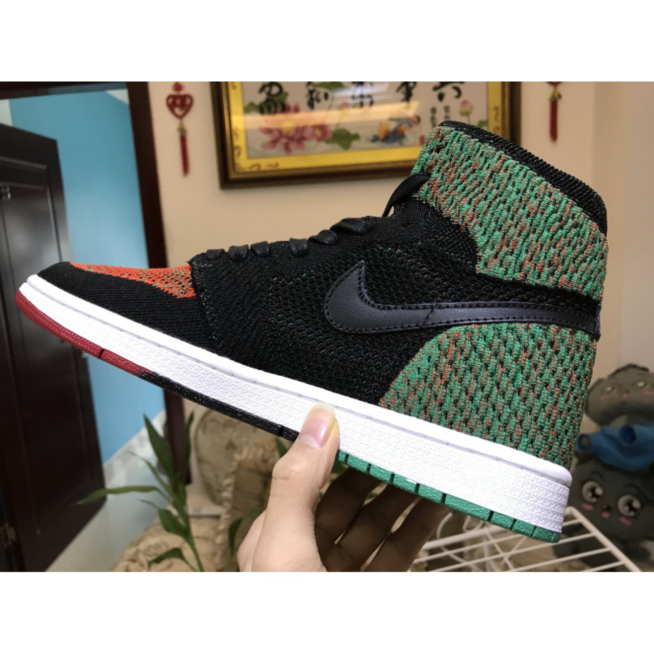 Air Jordan 1 Flyknit BHM AJ1 AA2426-026