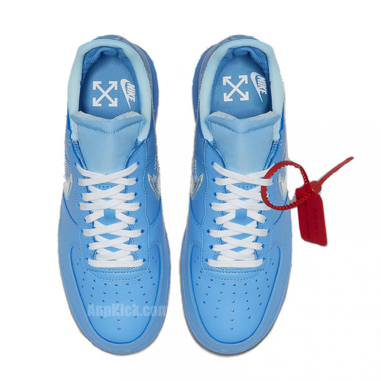 Off-White x Nike Air Force 1 Low MCA University Blue For Sale CI1173-400