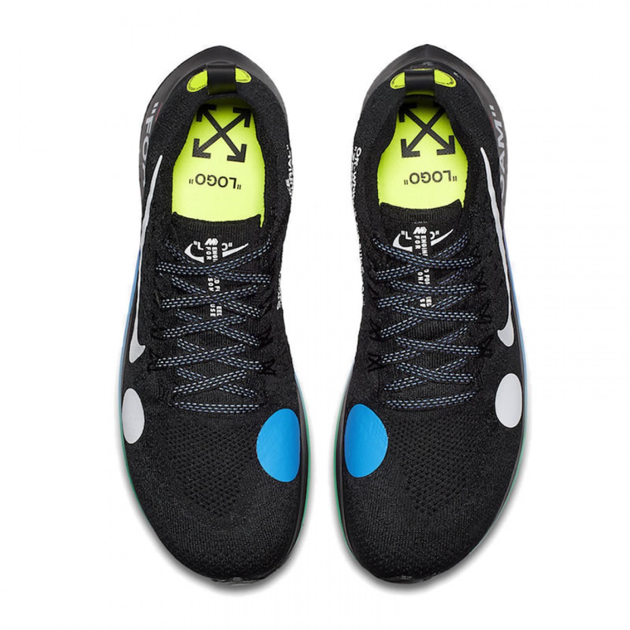 Off-White x Nike Zoom Fly Flyknit OW Mercurial Black AO2115-001