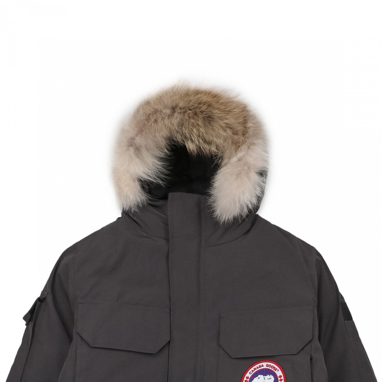 08 ' Canada Goose '19FW Expedition 4660MA Down Jacket Coat Dark Gray