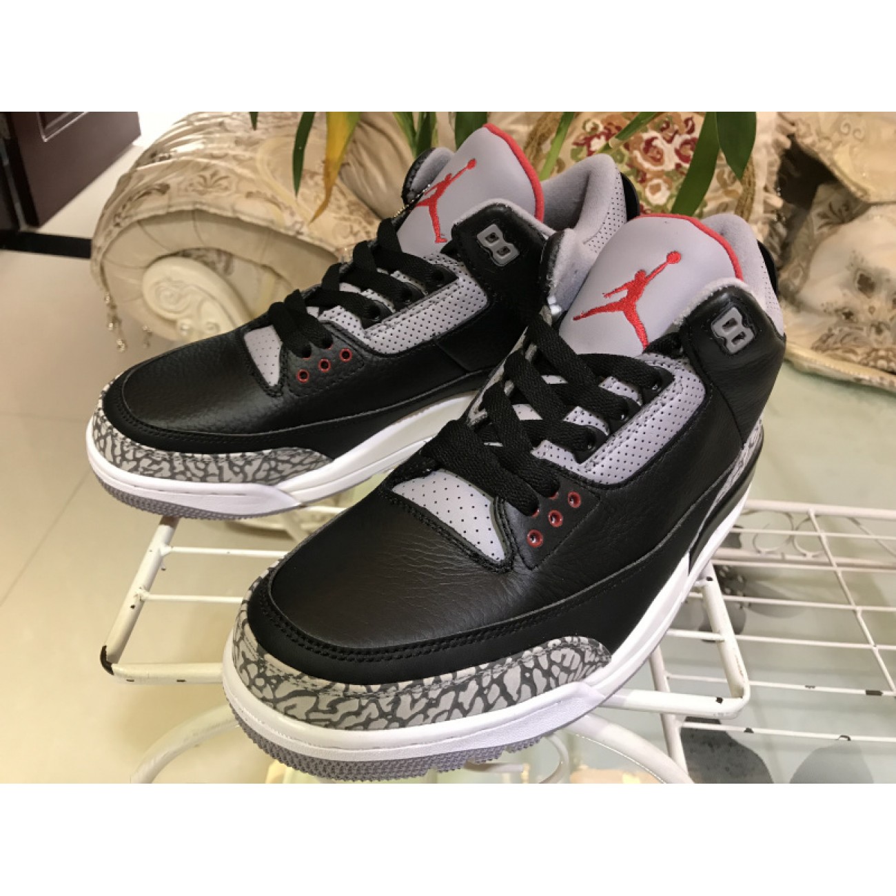 Air Jordan 3 Black Cement 854262-001