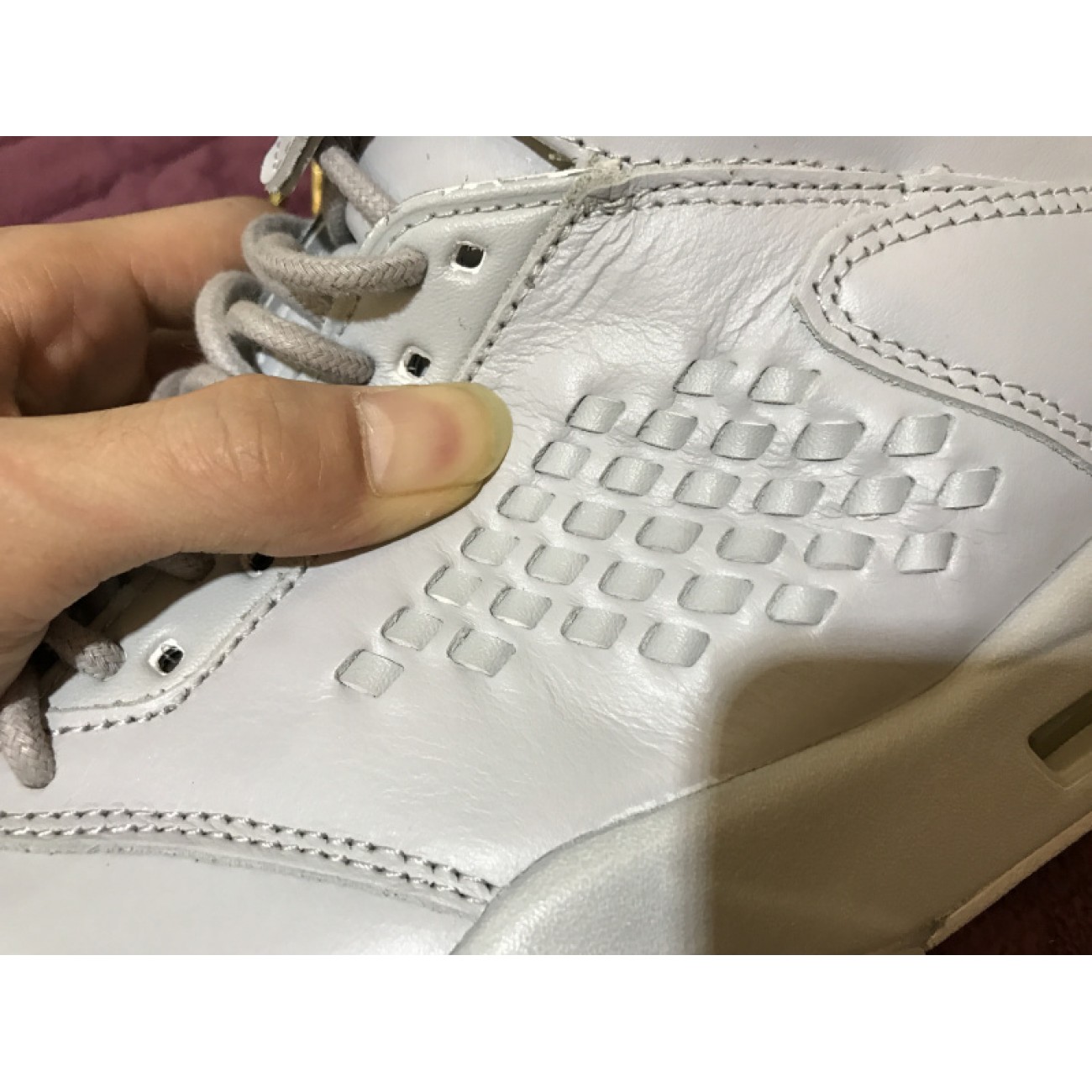 Air Jordan 5 Premium Pure Platinum 881432-003