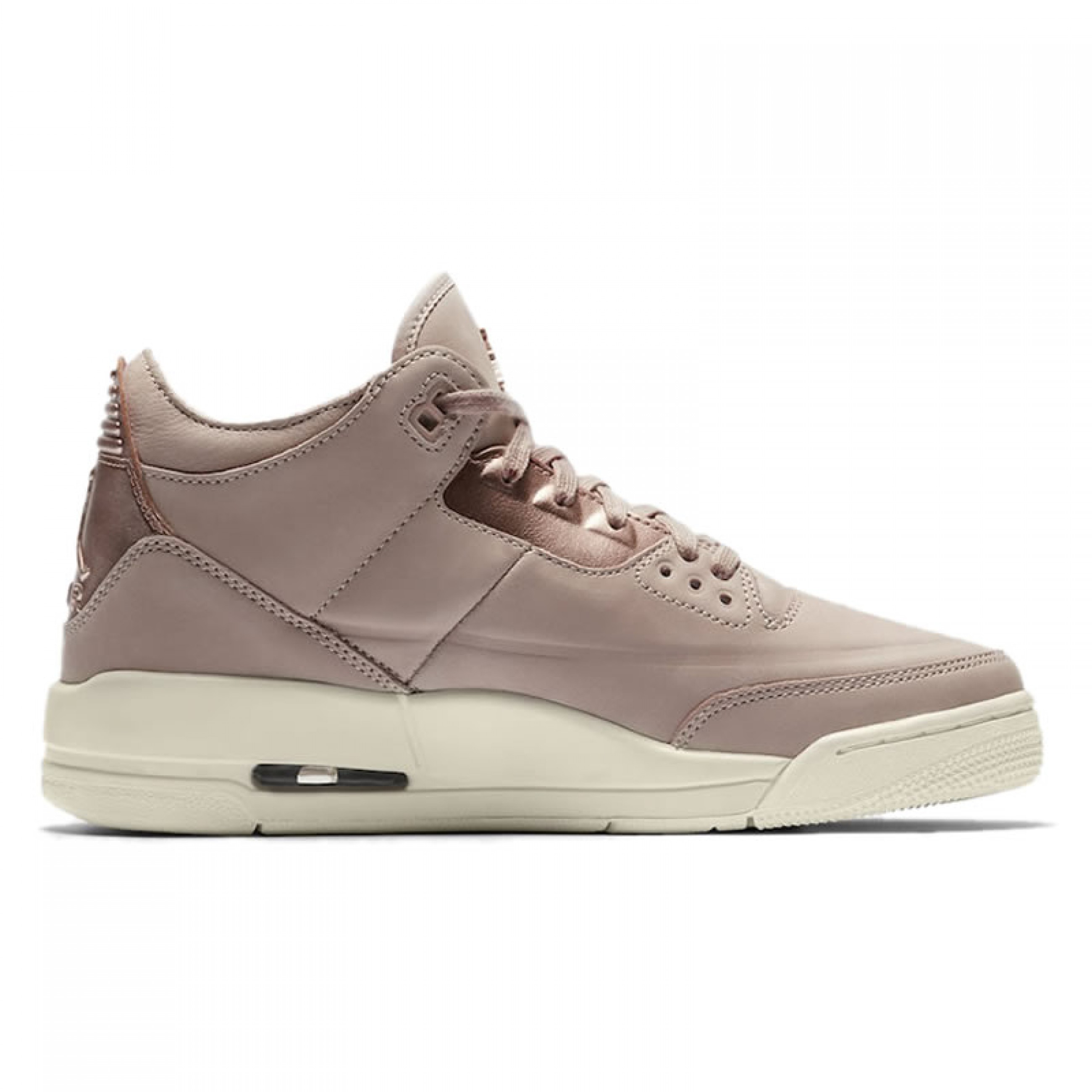 Air Jordan 3 Particle Beige SE Rose Gold Womens GS Size AH7859-205