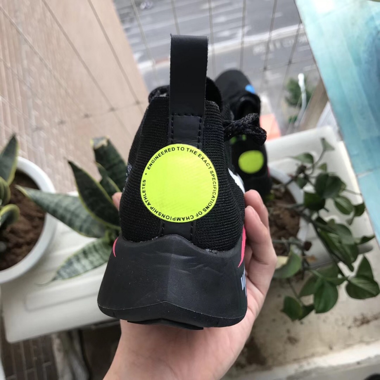 Off-White x Nike Zoom Fly Flyknit OW Mercurial Black AO2115-001