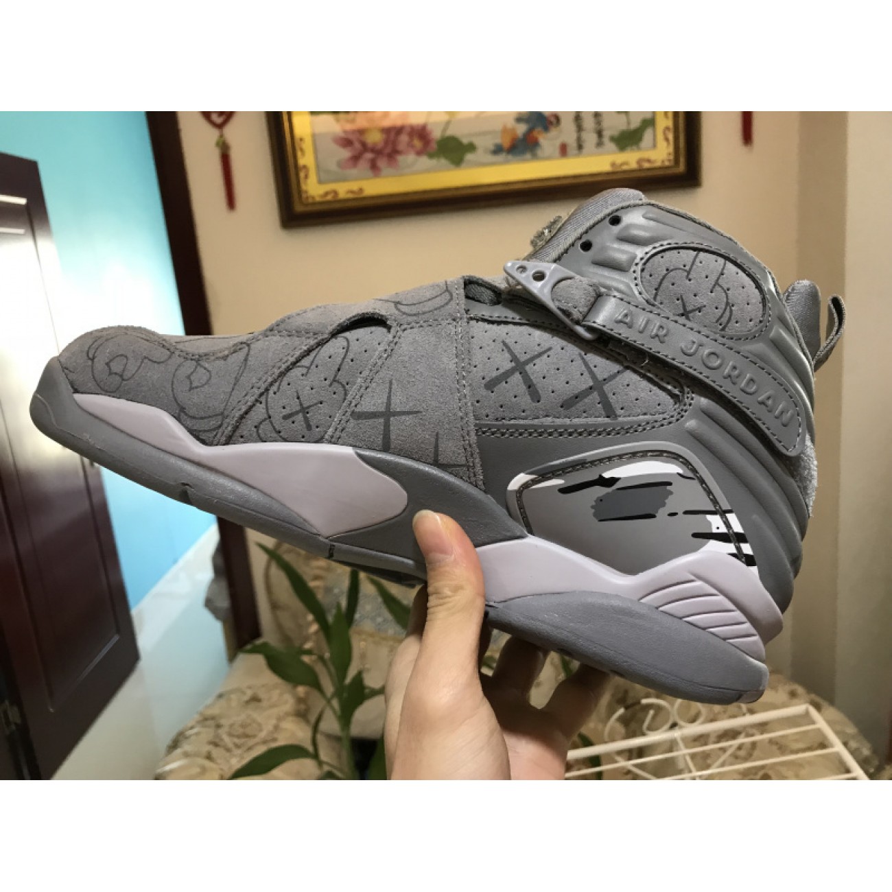 Air Jordan 8 Cool Grey AJ8 305381-014