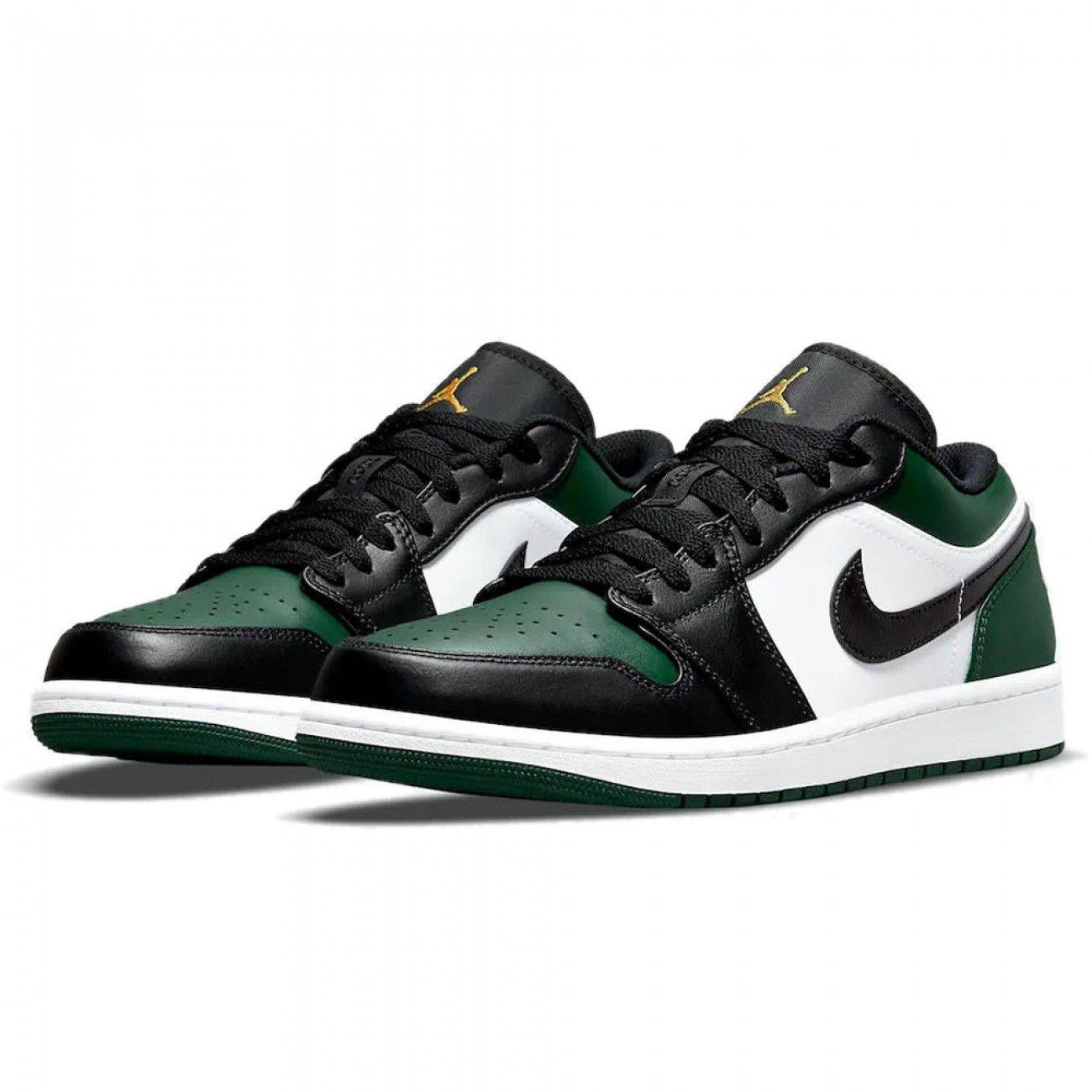 Air Jordan 1 Low Green Toe 553558-371