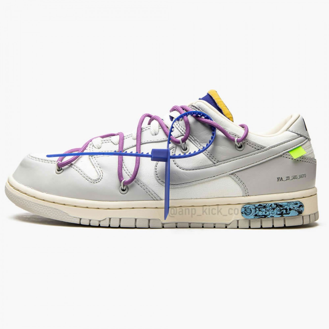 Nike SB Dunk Low Off-White Lot 48 OF 50 DM1602-107