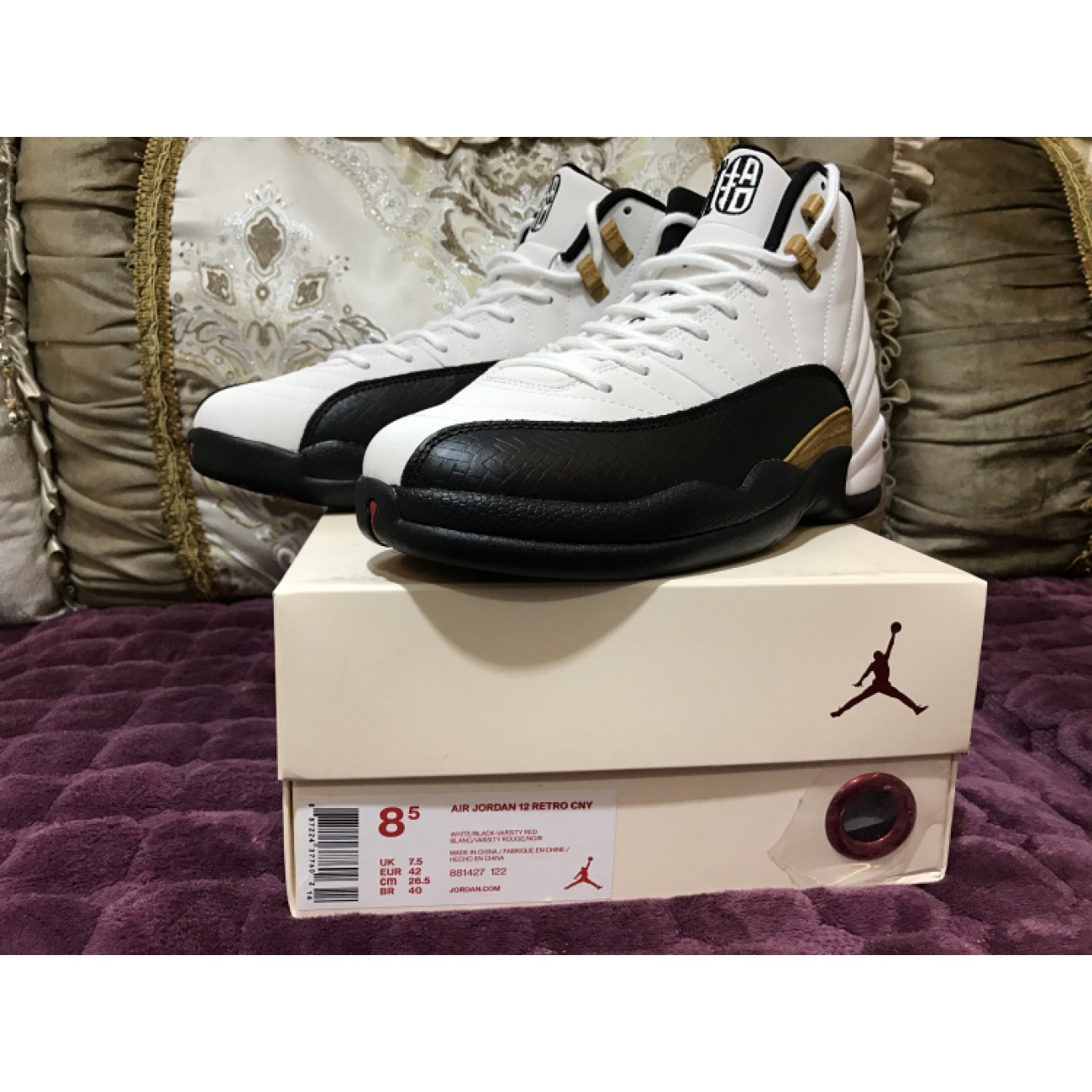 Air Jordan 12 Chinese New Year / CNY 881427-122