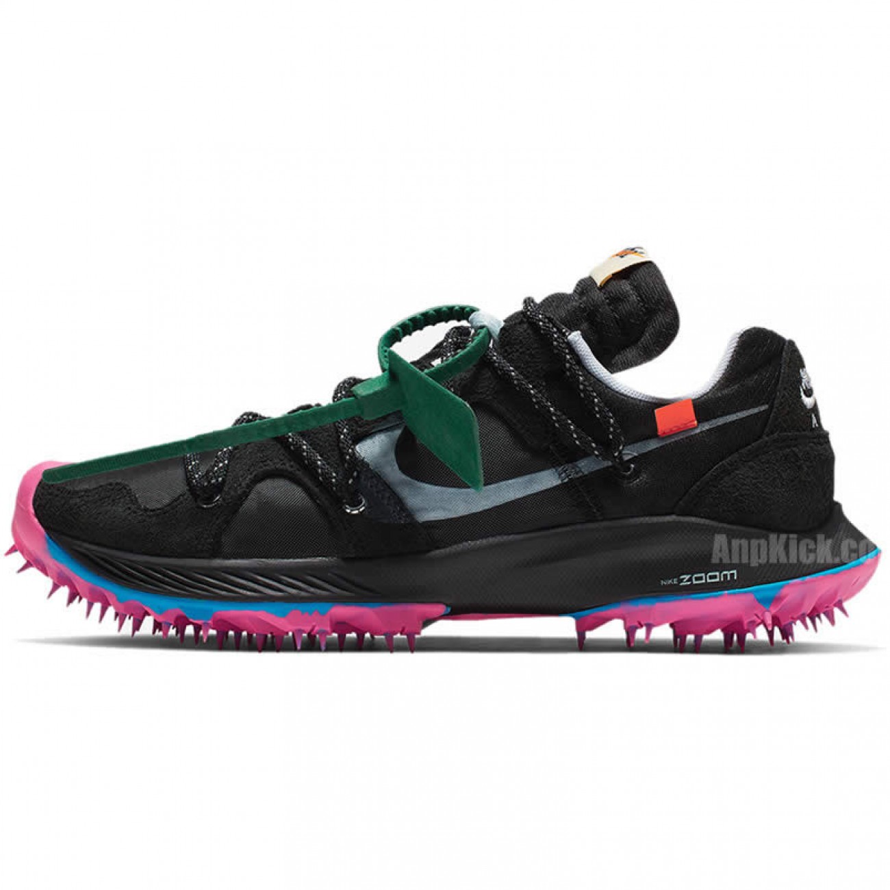 Off-White x Nike Zoom Terra Kiger 5 Black/Pink Athlete In Progress CD8179-001