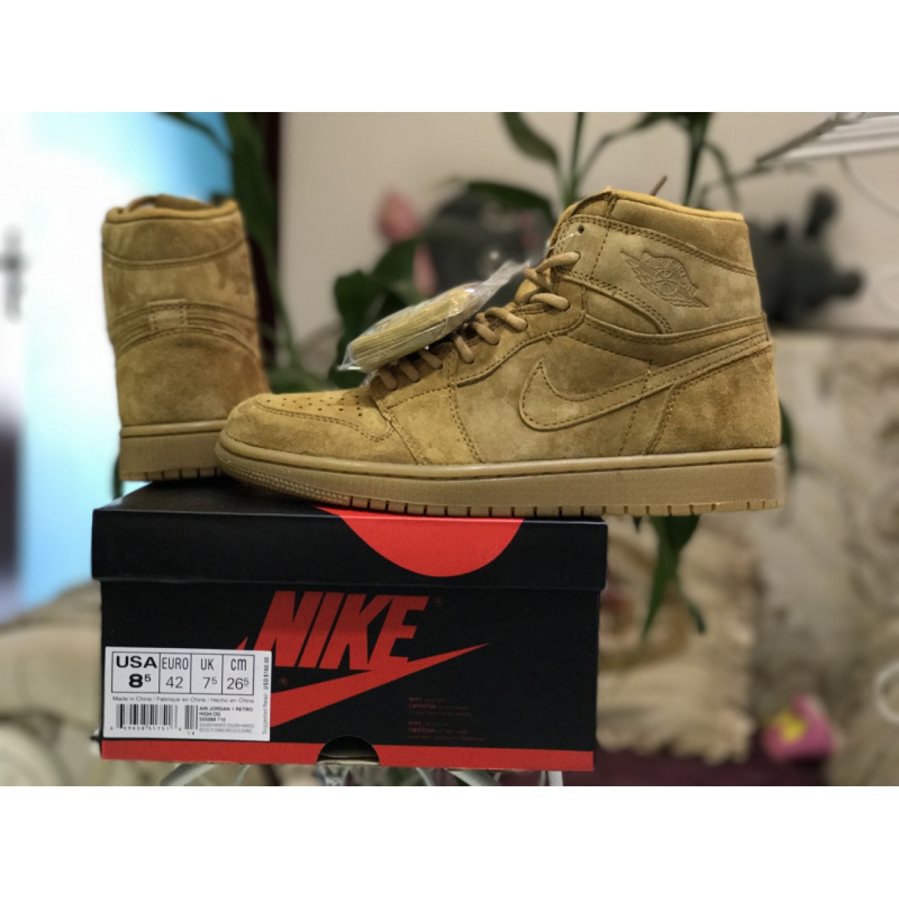 Air Jordan 1 Wheat OG 555088-710
