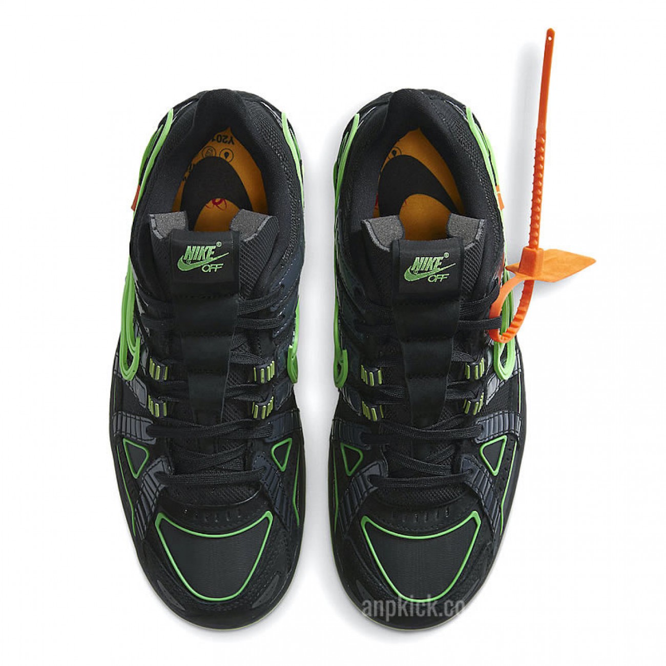 Off-White x Nike Air Rubber Dunk Green Strike Release Date CU6015-001