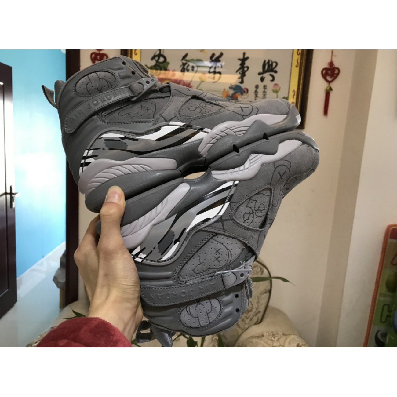 Air Jordan 8 Cool Grey AJ8 305381-014