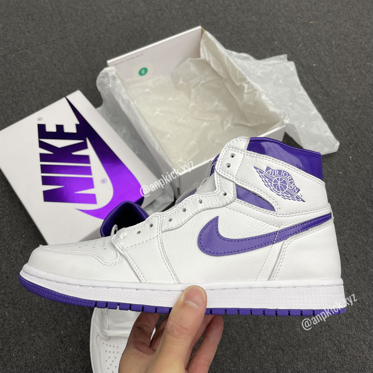 Air Jordan 1 Retro High Wmn's Court Purple CD0461-151