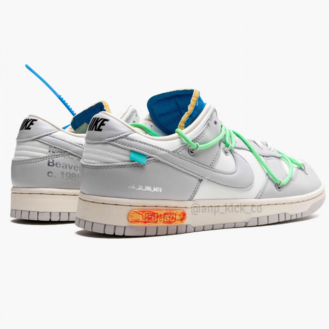 Nike SB Dunk Low Off-White Lot 26 OF 50 DM1602-116