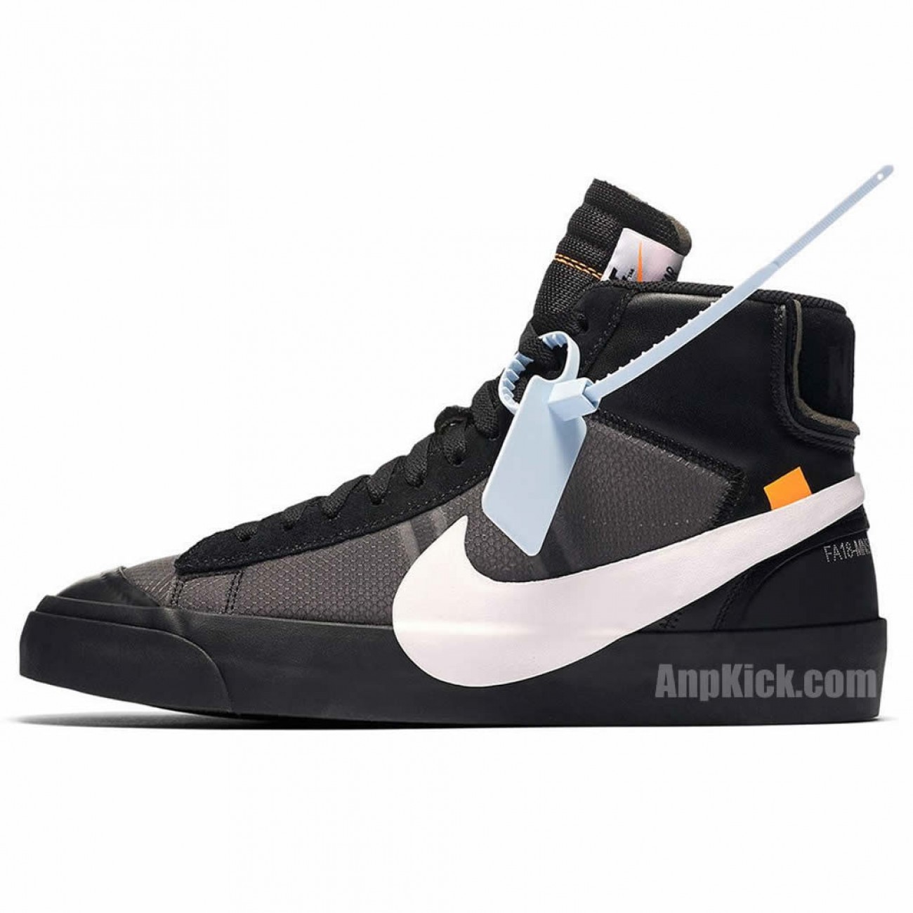 Nike Blazer Mid Off-White Grim Reaper Black White AA3832-001