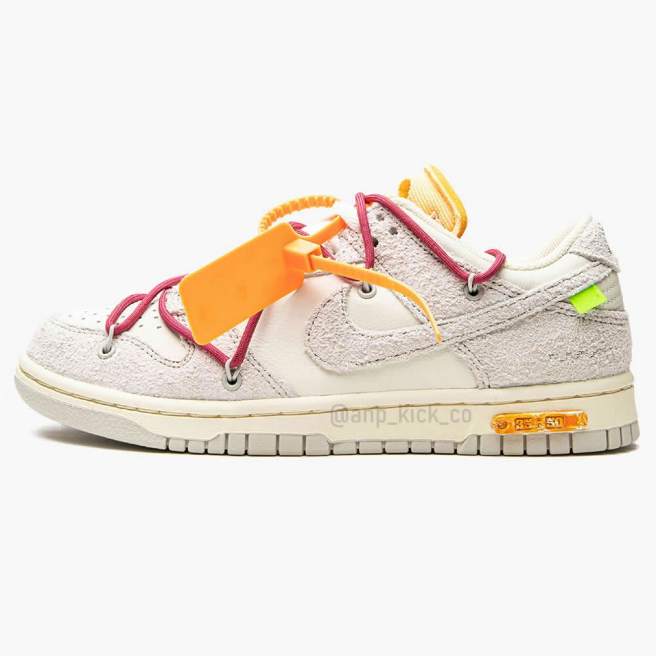 Nike SB Dunk Low Off-White Lot 35 OF 50 DJ0950-114