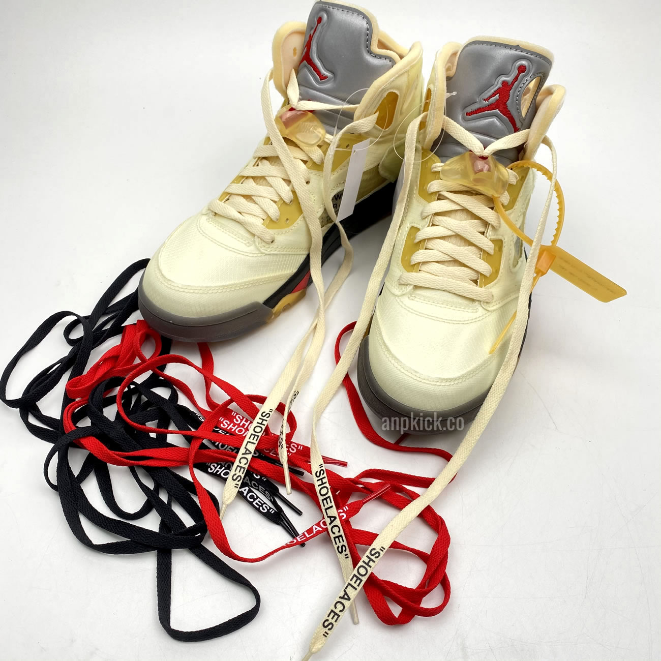 Off-White x Air Jordan 5 Sail New Release Date DH8565-100