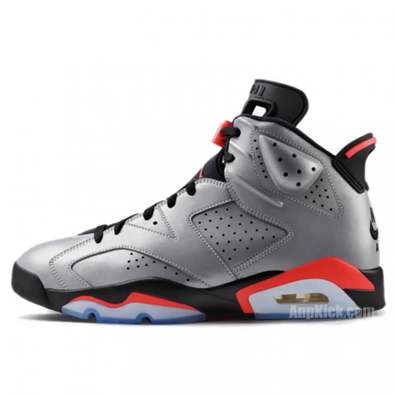 Air Jordan 6 JSP 3M Reflective Silver Bugs Bunny Infrared CI4072-001