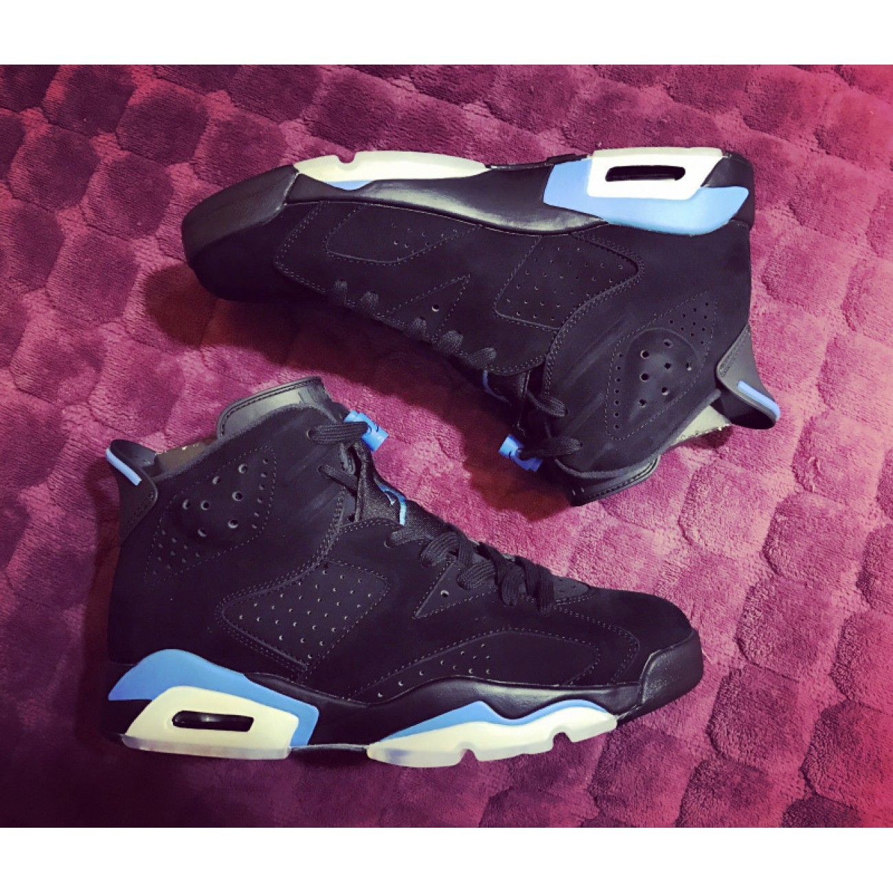 Air Jordan 6 University Blue 384664-006