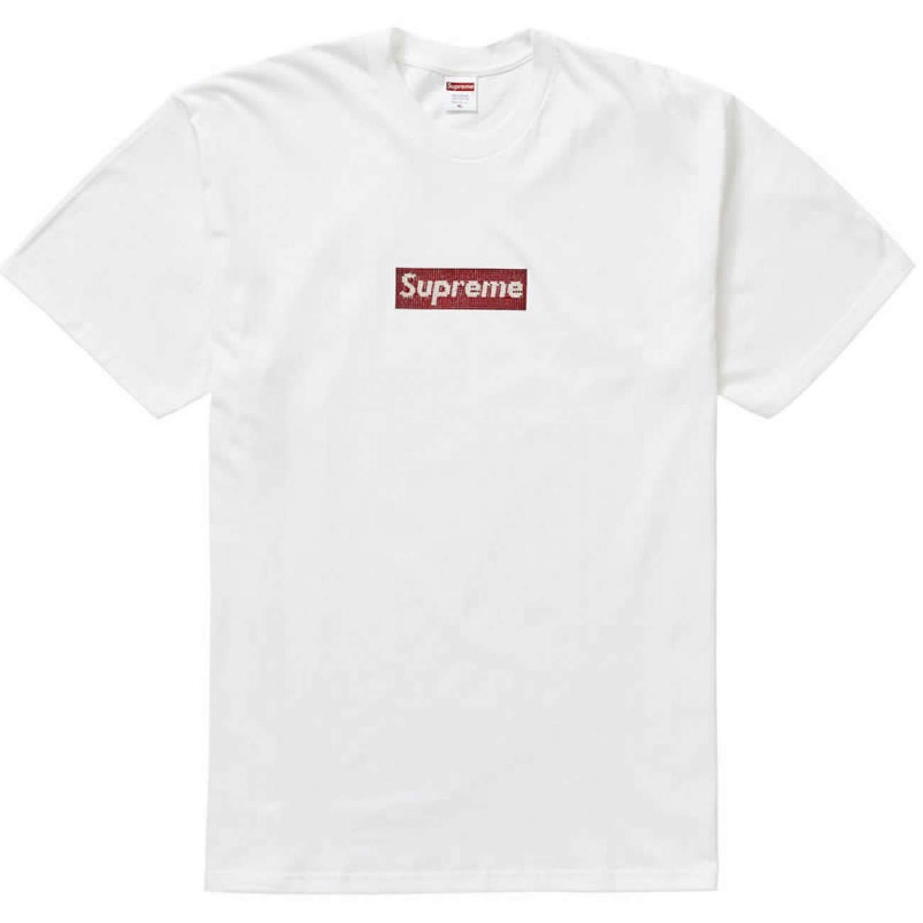 Supreme T-Shirt Price White/Black/Red Design For Sale