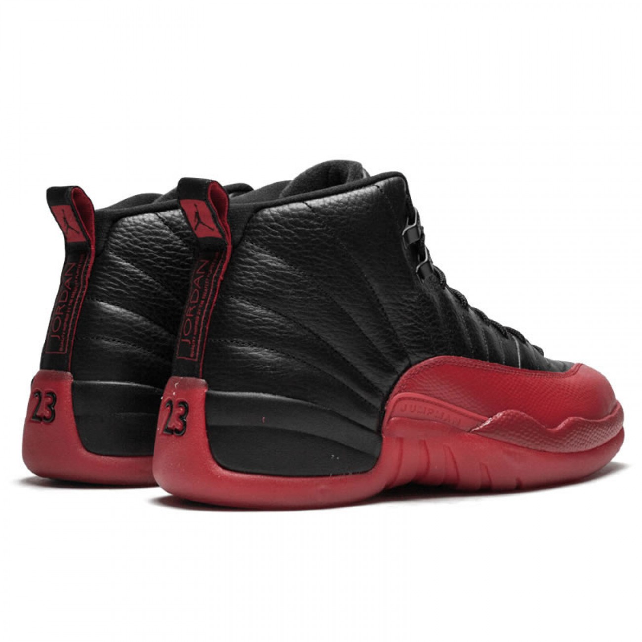Air Jordan 12 Retro Flu Game Red And Black 12s For Sale 130690-002