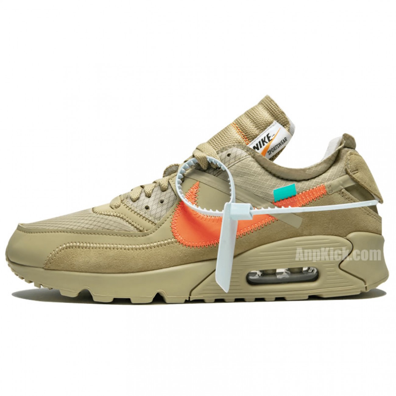 Off-White x Nike Air Max 90 Desert Ore AA7293-200