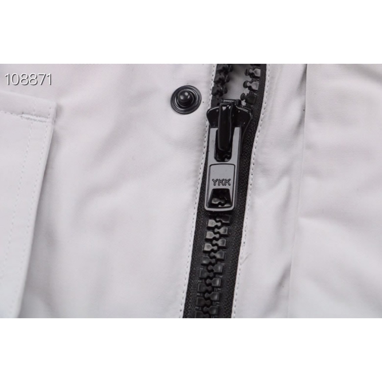 Canada Goose 'Maitland 4550MB 815 Down Jacket Coat Silver White