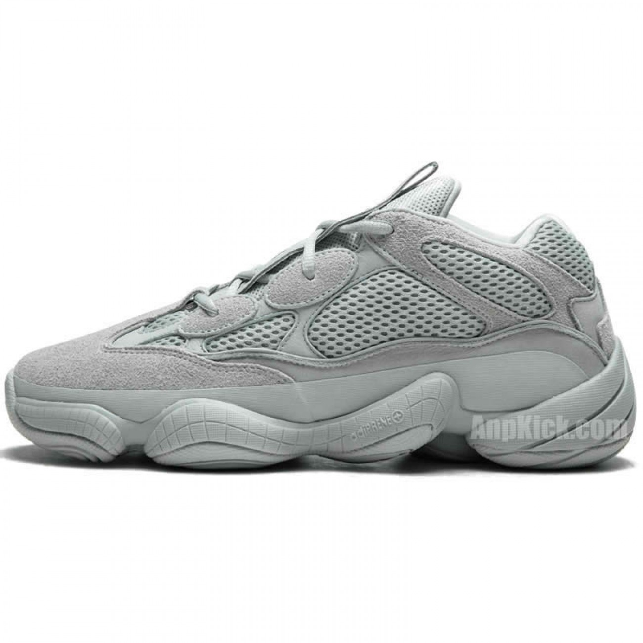 Adidas Yeezy 500 Salt Grey On Feet Release Date 2018 Outfit EE7287