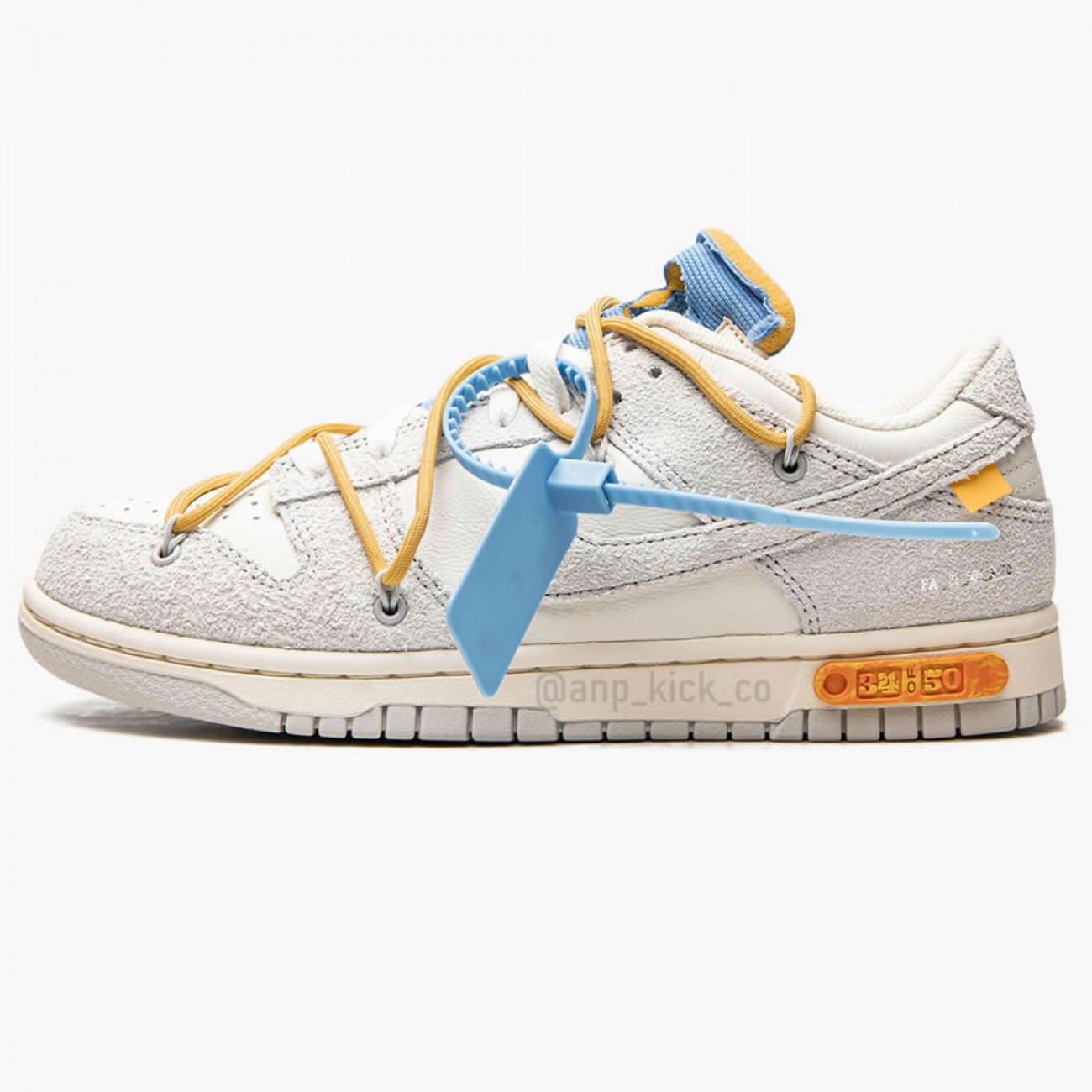 Nike SB Dunk Low Off-White Lot 34 OF 50 DJ0950-102