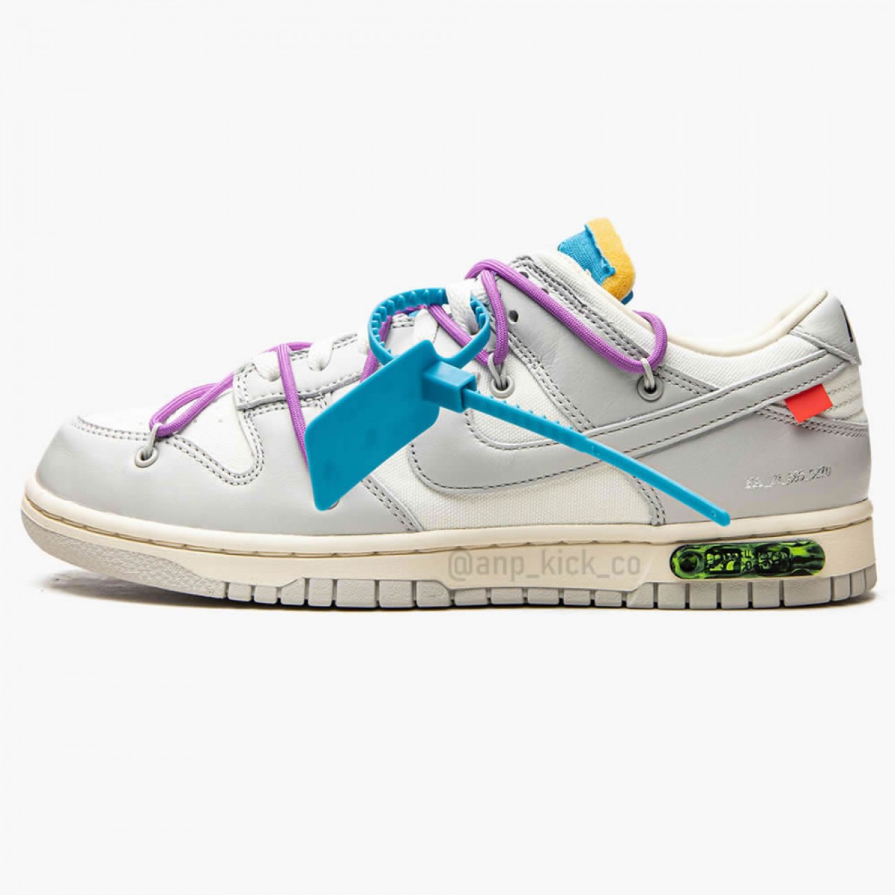 Nike SB Dunk Low Off-White Lot 47 OF 50 DM1602-125