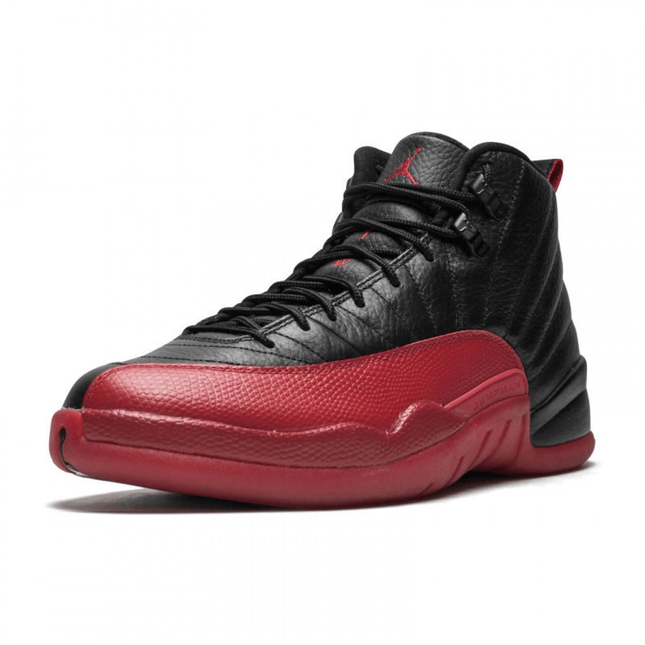Air Jordan 12 Retro Flu Game Red And Black 12s For Sale 130690-002