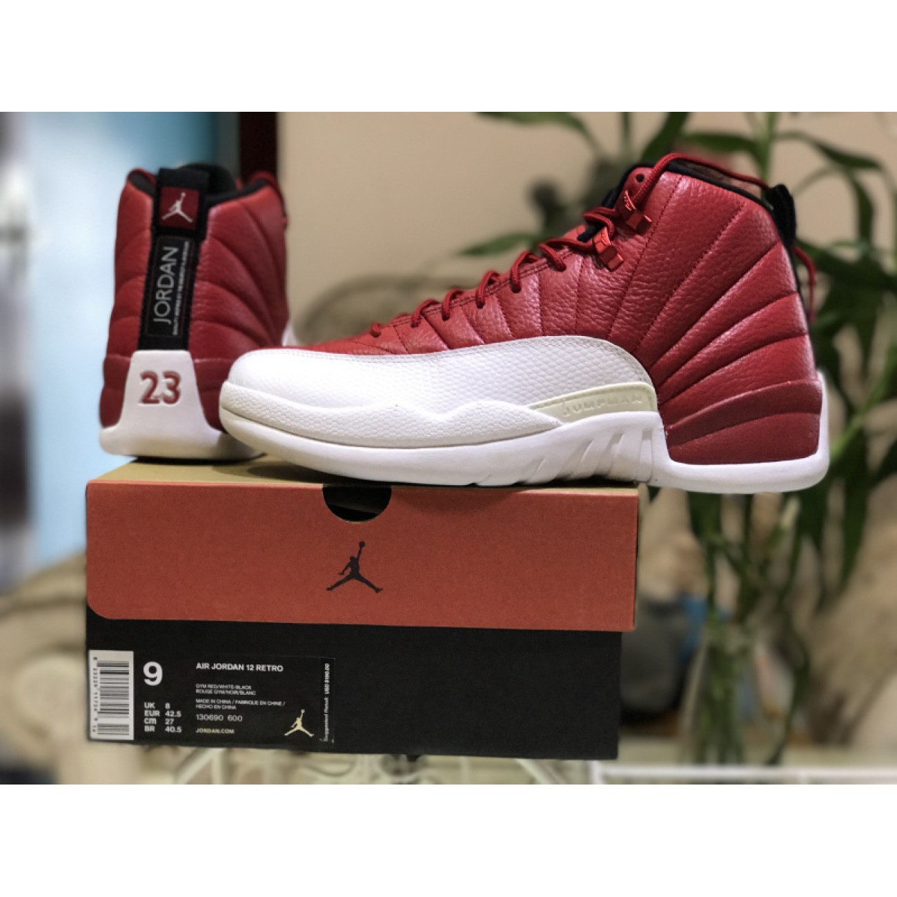 Air Jordan 12 Gym Red 130690-600