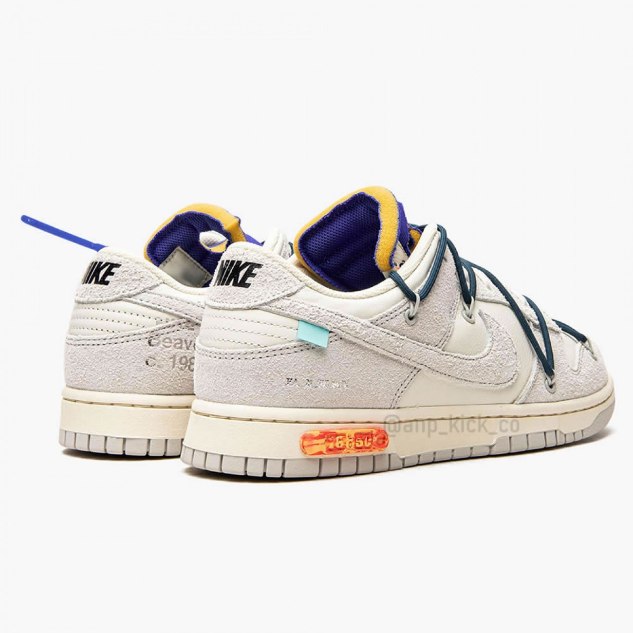 Nike SB Dunk Low Off-White Lot 16 OF 50 DJ0950-111