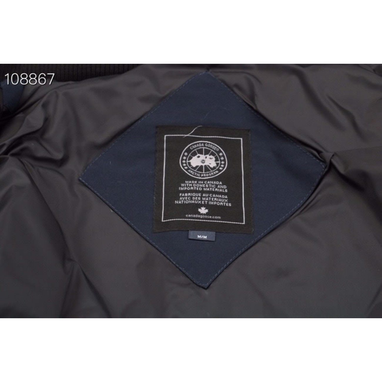 Canada Goose 'Maitland 4550MB 815 Down Jacket Coat Navy Blue