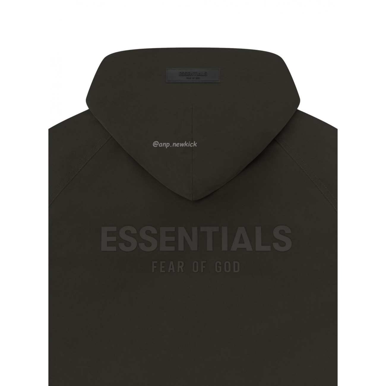 FEAR OF GOD ESSENTIALS FOG 23FW Zipper hooded cotton jacket brown black elephant white S-XL