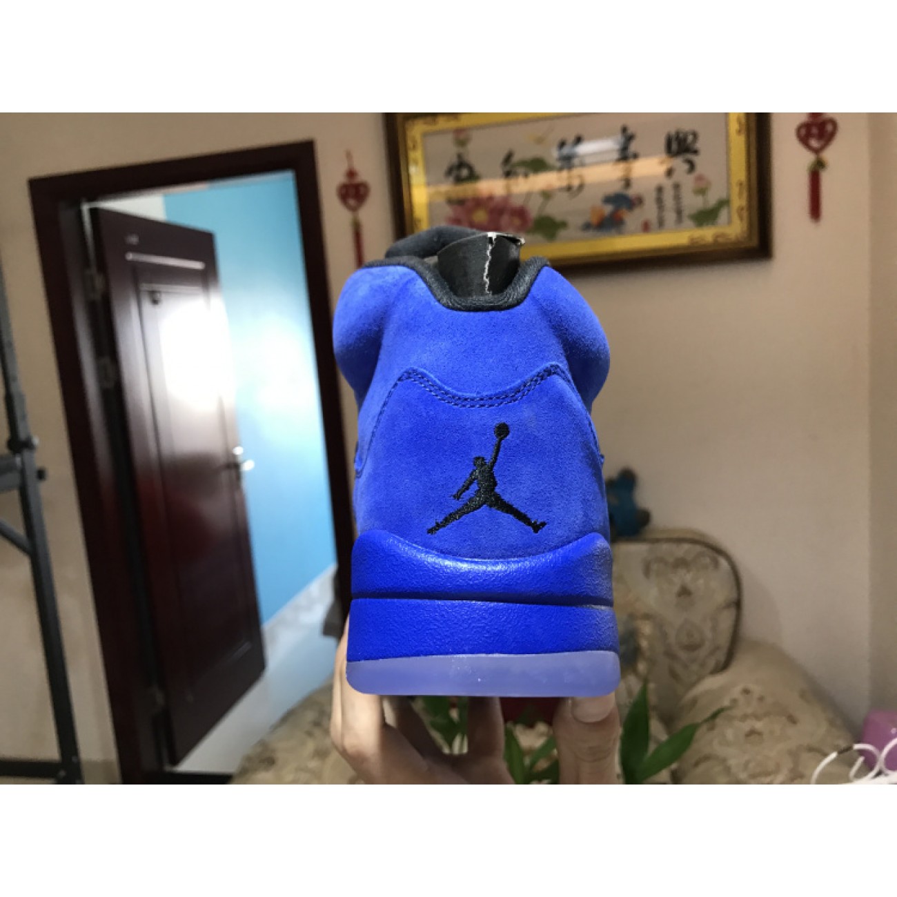 Air Jordan 5 Retro Blue Suede 136027-401