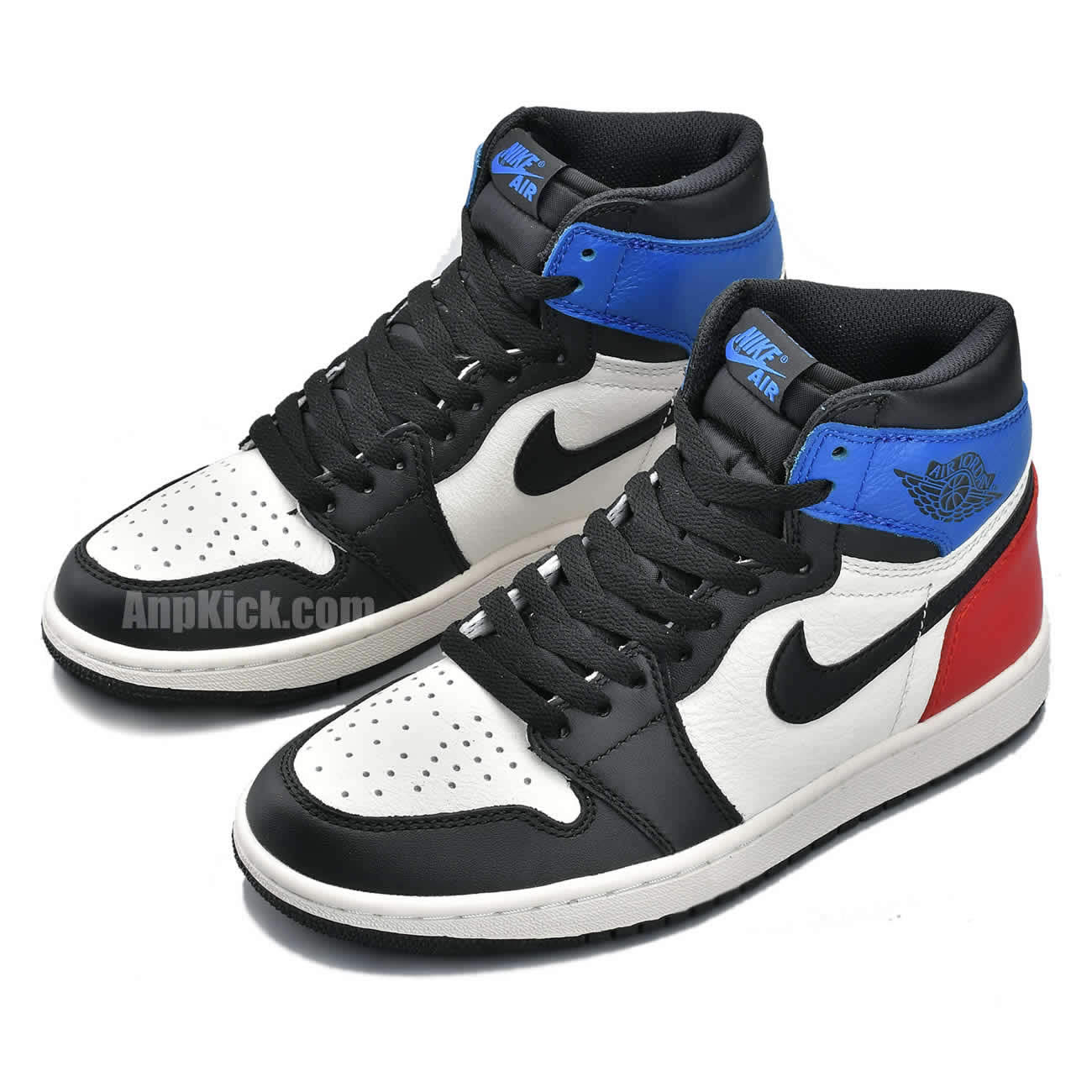 Air Jordan 1 Retro High OG Top 3 Retail For Sale Black Sail 555088-703