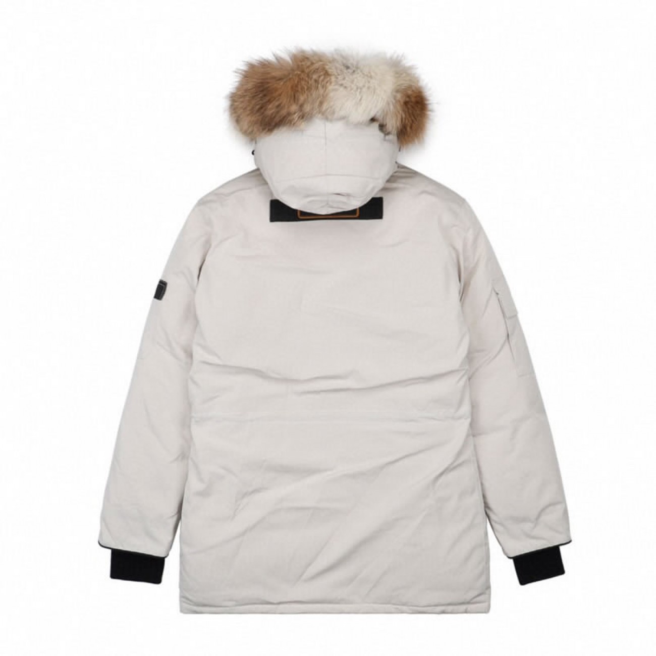 09 ' Canada Goose '19FW Expedition 4660LA Down Jacket Coat Cream White
