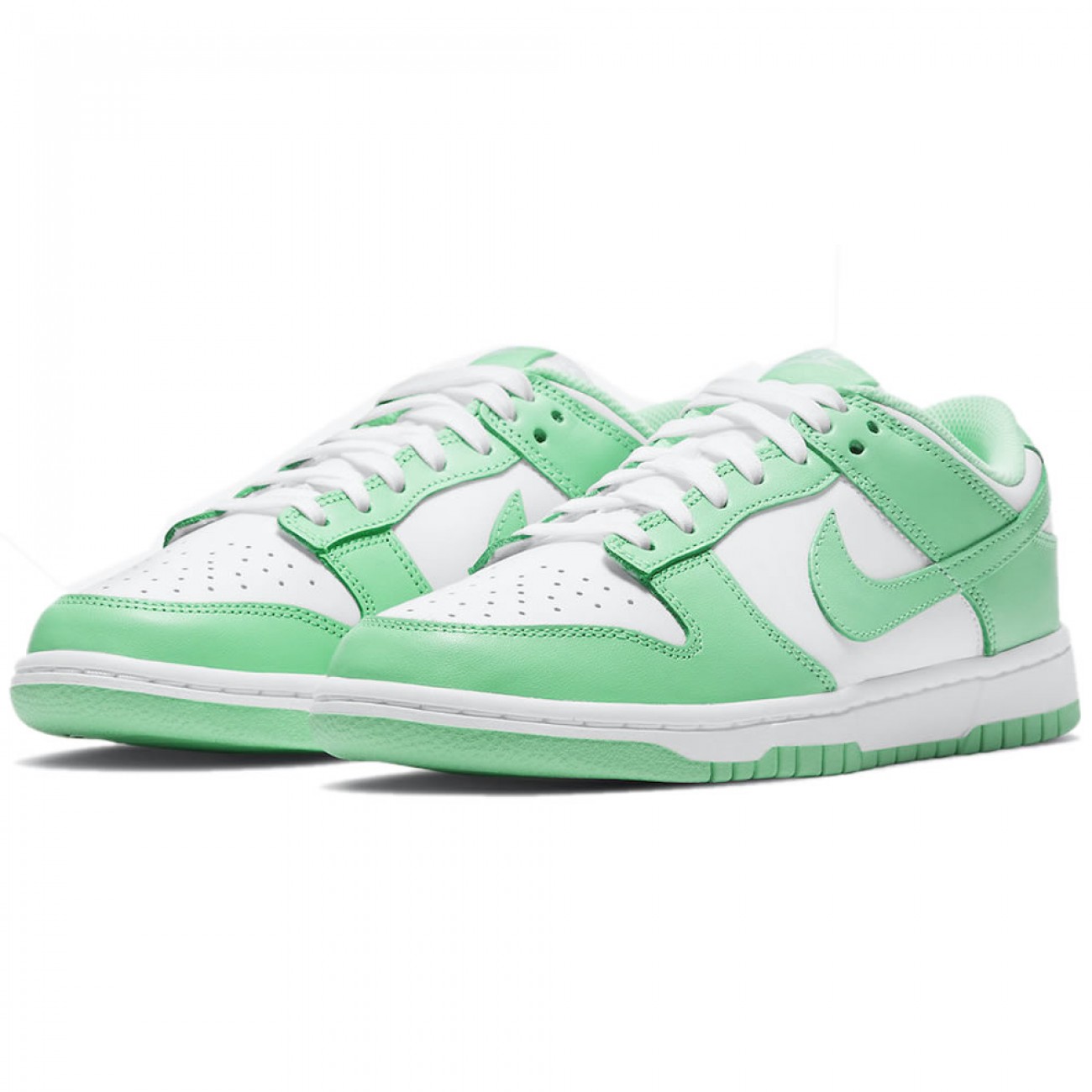 Nike Dunk Low WMNS MENS Green Glow White Green DD1503-105