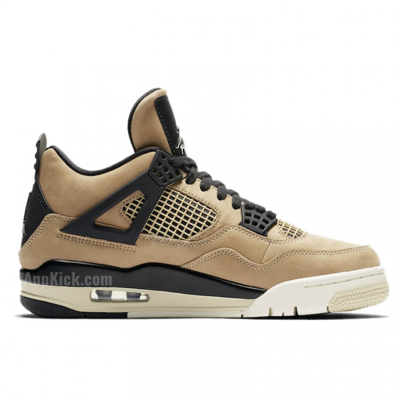 Air Jordan 4 WMNS Mushroom Womens Mens AJ4 Shoes Release Date AQ9129-200