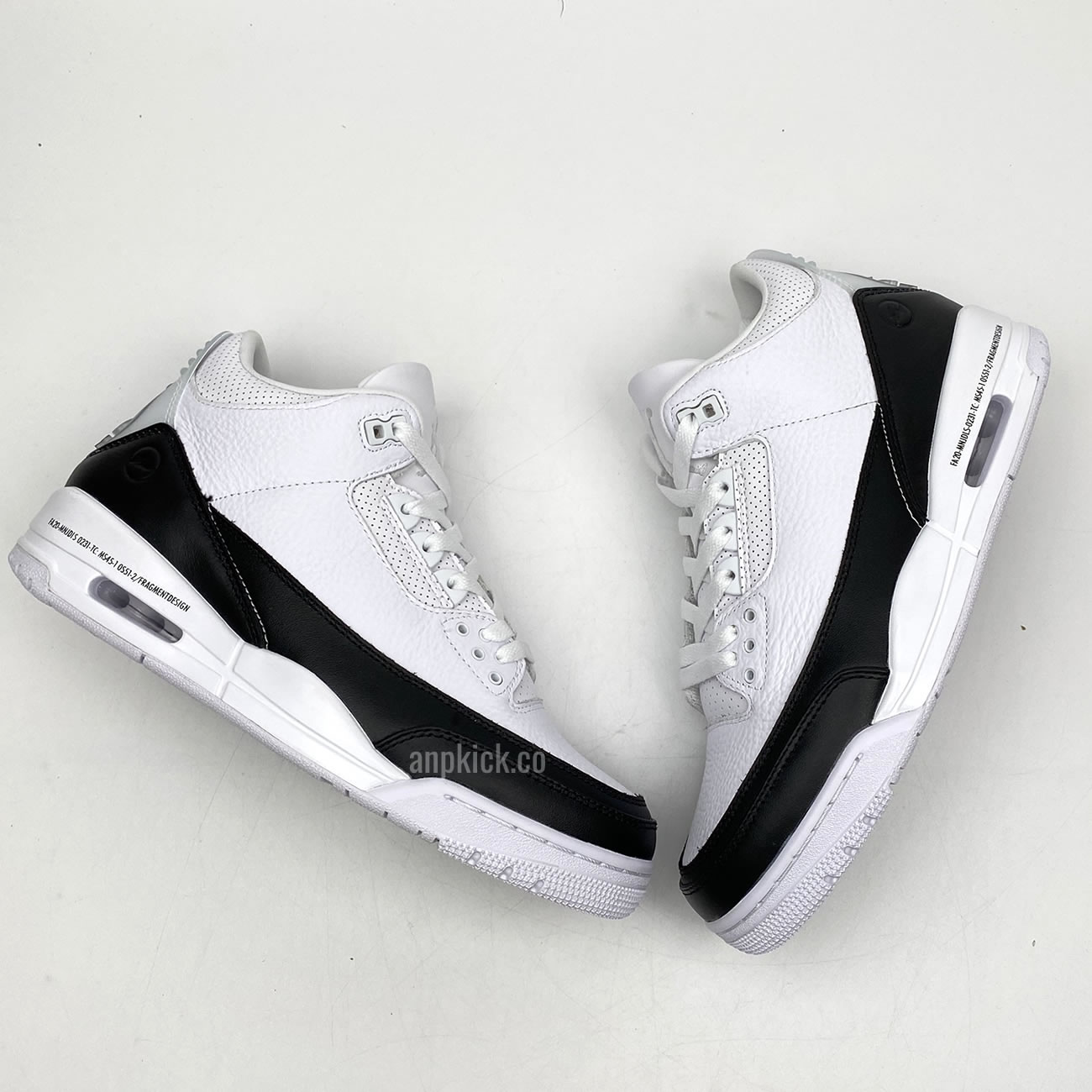 Fragment x Air Jordan 3 Retro SP White/Black Release Date DA3595-100
