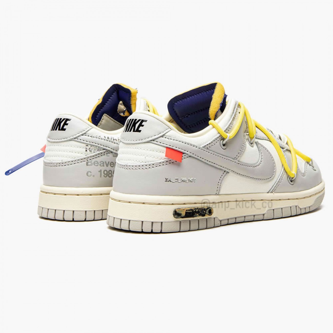 Nike SB Dunk Low Off-White Lot 27 OF 50 DM1602-120