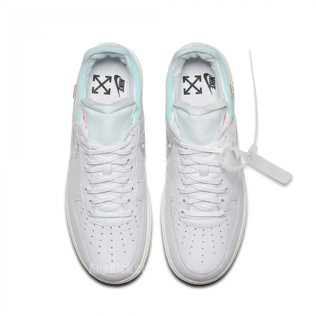 Off-White x Air Force 1 Low Silver The Ten AF100 ComplexCon 07 Shoes AO4297-100