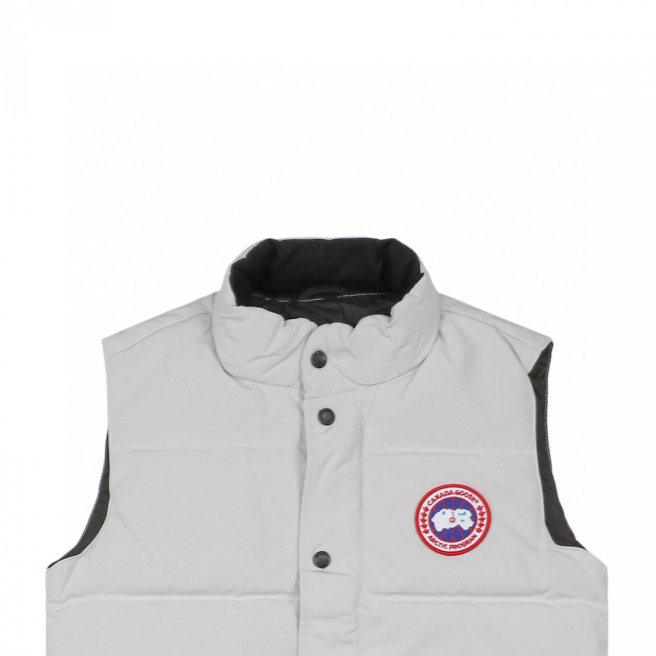 Canada Goose '4154M Freestyle Crew Vest Silver White