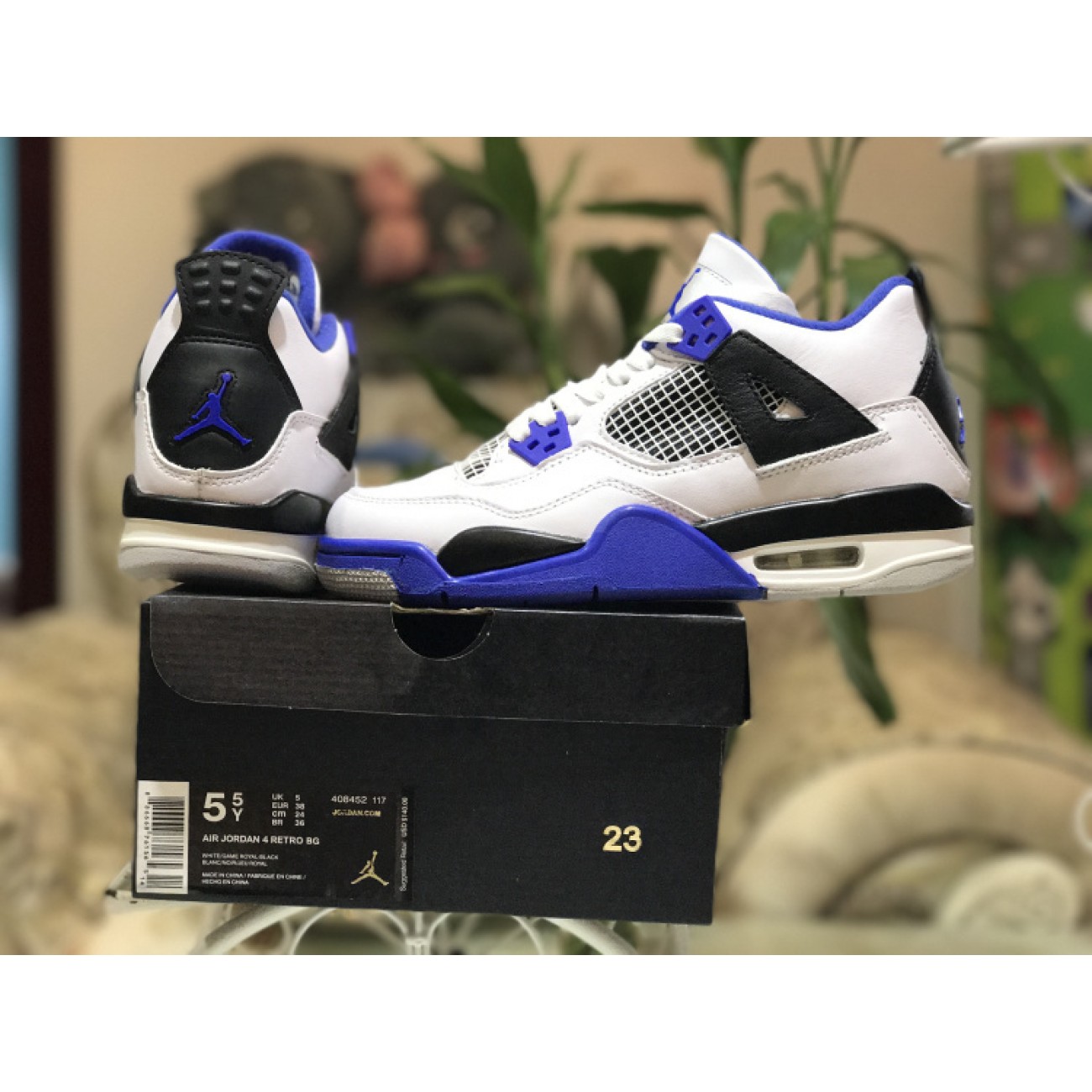 Air Jordan 4 Motorsport 408452-117