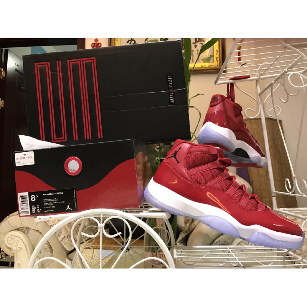 Air Jordan 11 High Chicago Gym Red 378037-623
